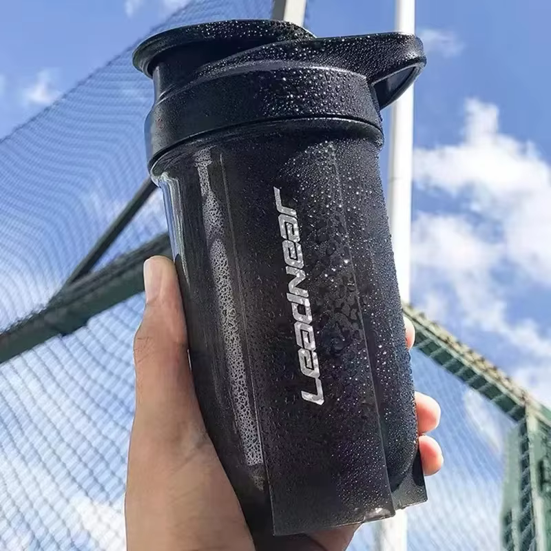 500Ml Portable Milk Shake protéine poudre mélange tasse Fitness bouteille à boire pour salle de Sport secouer
