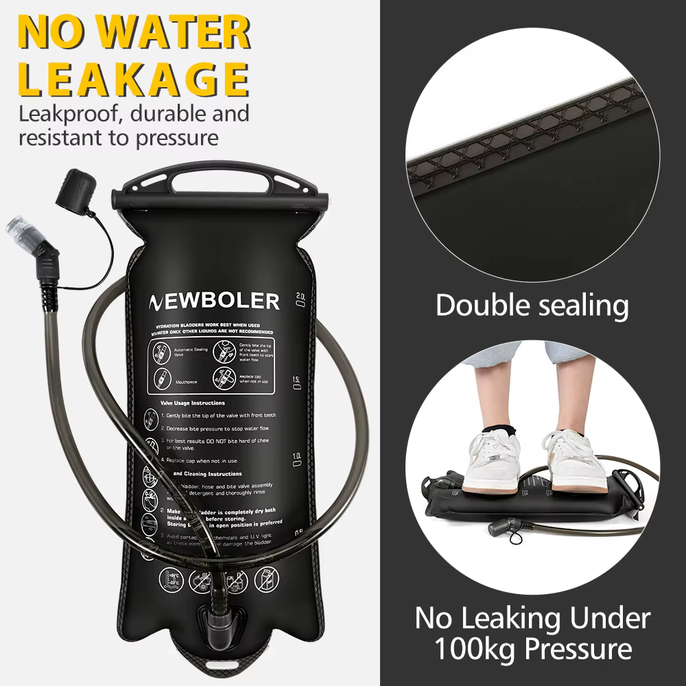 NEWBOLER 1.5L/2L/3L bouteille d'eau de grande capacité vessie