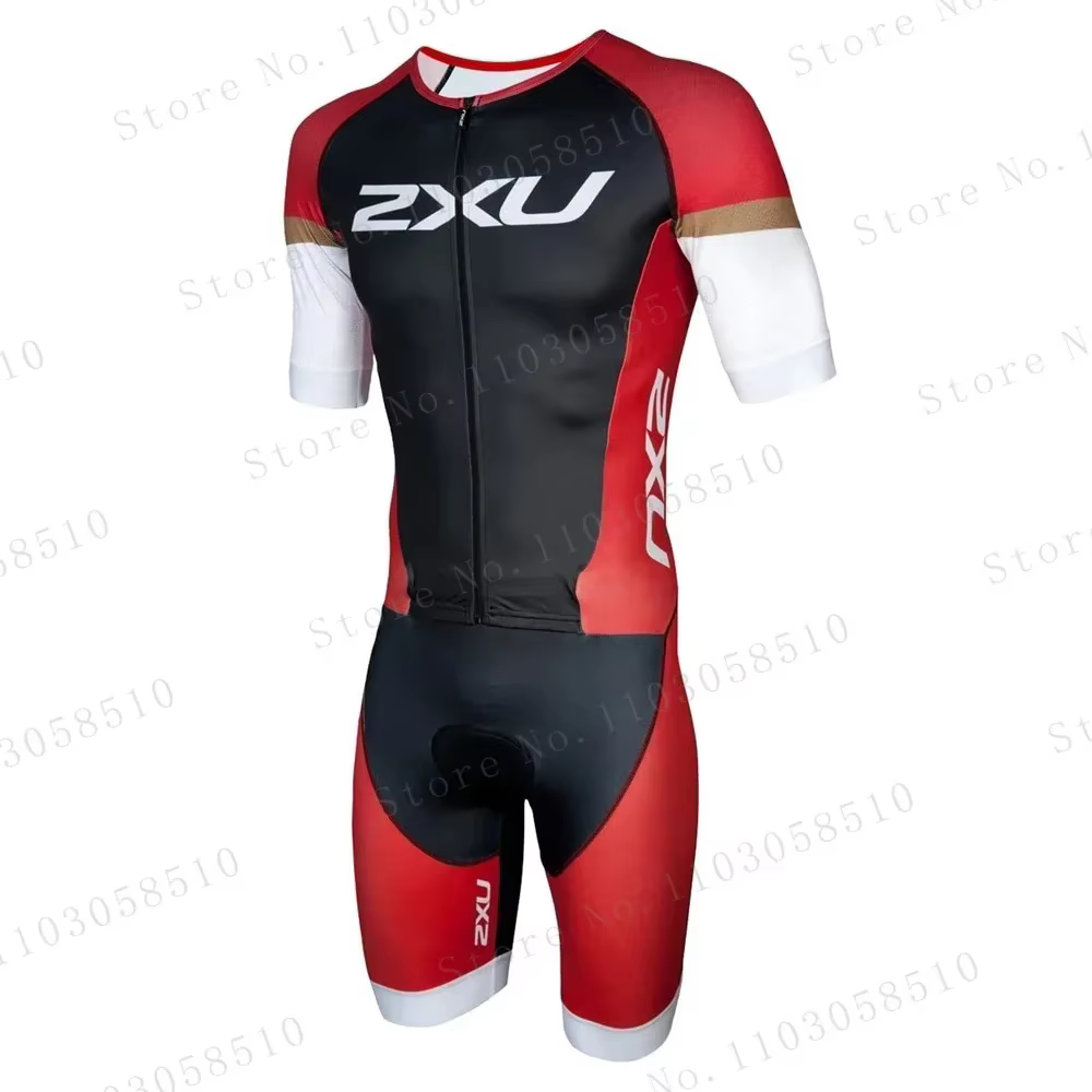 Zxuful hommes personnalisé sublimé Triathlon combinaison uniformes vélo maillot