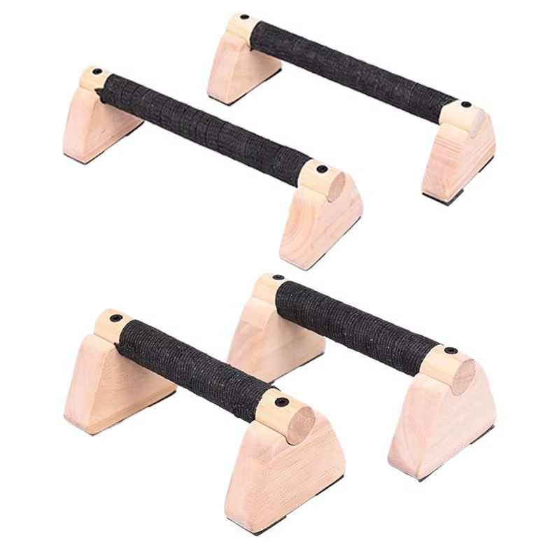 Barre de calistenie en bois