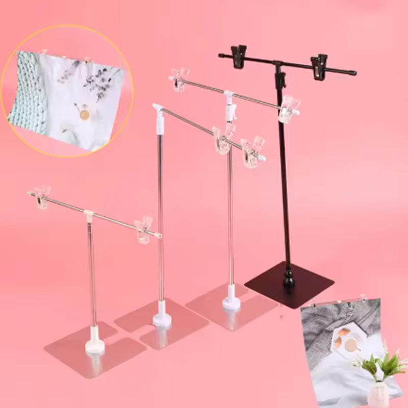 Accessoires de photographie support d'arrière-plan en forme de T accessoires de fond Photo support d'affiche pour appareil Photo Studio Photo