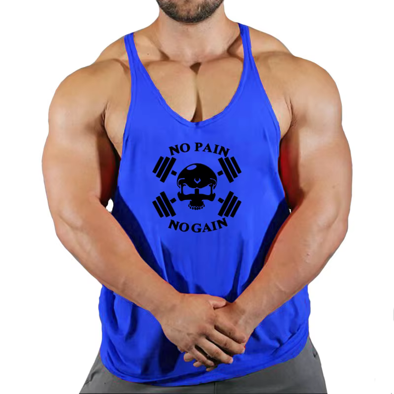 Débardeurs de musculation 2026 pour hommes – Maillots de sport en coton
