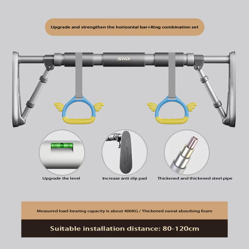 Barre horizontale coordonnante pour porte