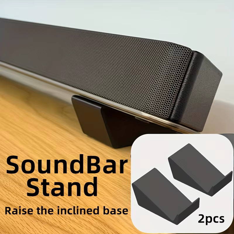 Support de barre de son fixe robuste, support de haut-parleur TV pour Sony Xiaomi Philips Samsung, base de support audio universelle