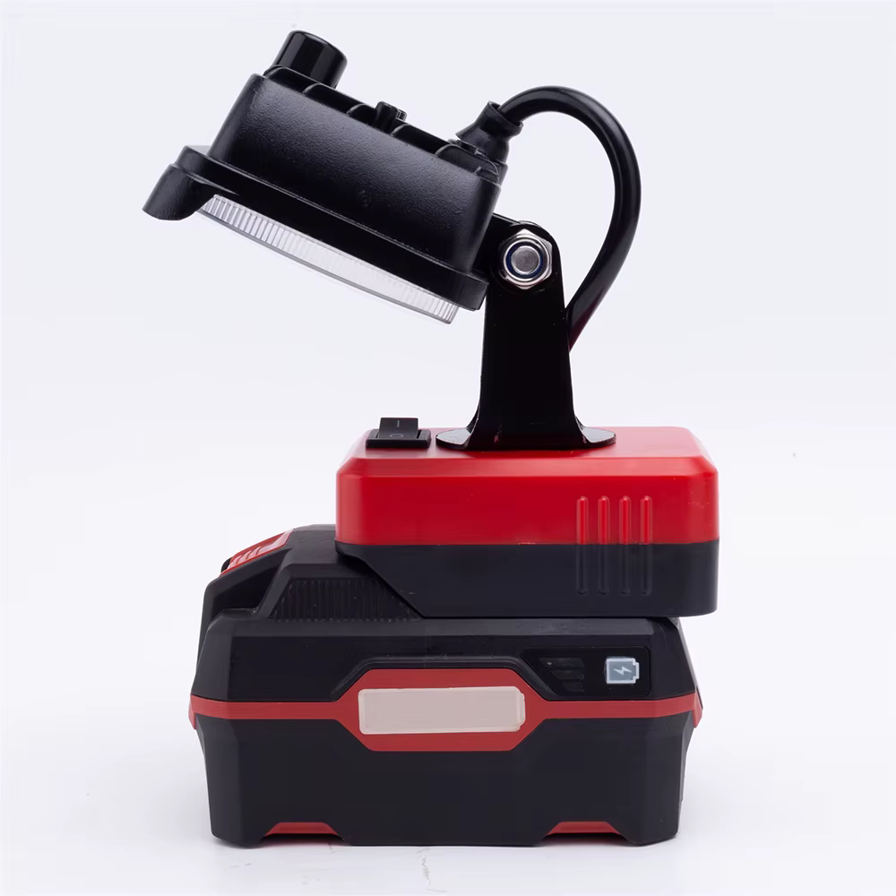 Lampe de travail LED sans fil pour batterie Li-ion Parkside X20V Performance, lampe d'extérieur portable, lampe de travail pour atelier (batterie non incluse)
