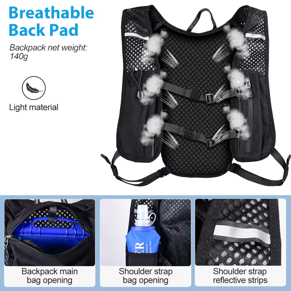 Sac à dos de course à pied ultra léger NEWBOLER