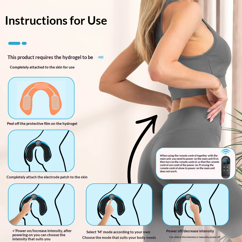 Stimulateur musculaire EMS - 19 intensités