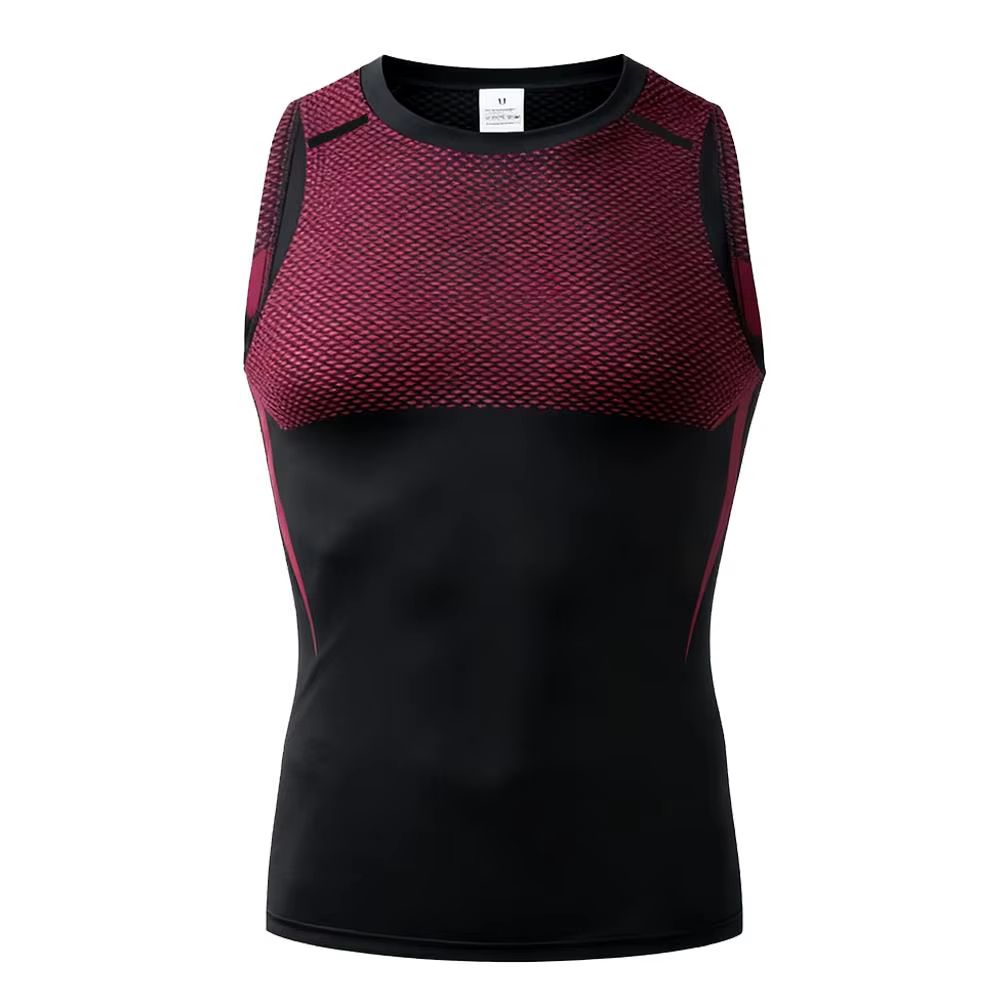 Débardeur Homme Fitness Séchage Rapide Respirant Entraînement Extérieur Course Exercice Léger Élastique Sans Manches