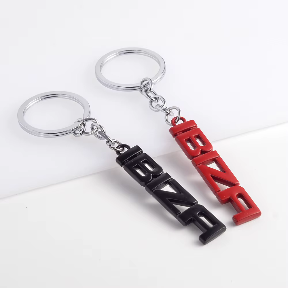 Porte-clés de voiture pour Seat Ibiza, Logo en métal, accessoires