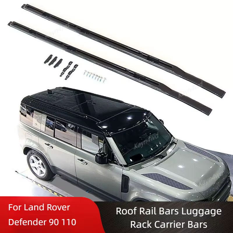 Accessoires tout-terrain 4x4, barres de toit, porte-bagages, barre de transport pour Land Rover L663 Defender 90 110, barres de toit de voiture, 2020 +