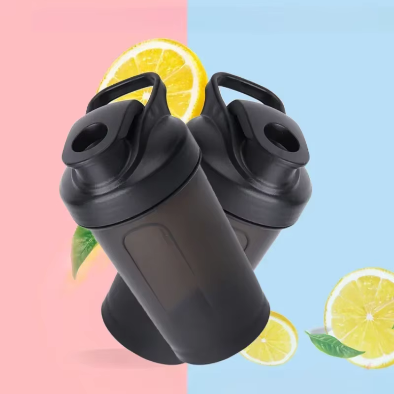 Nouveau Portable 300ml protéine poudre Shaker bouteille étanche