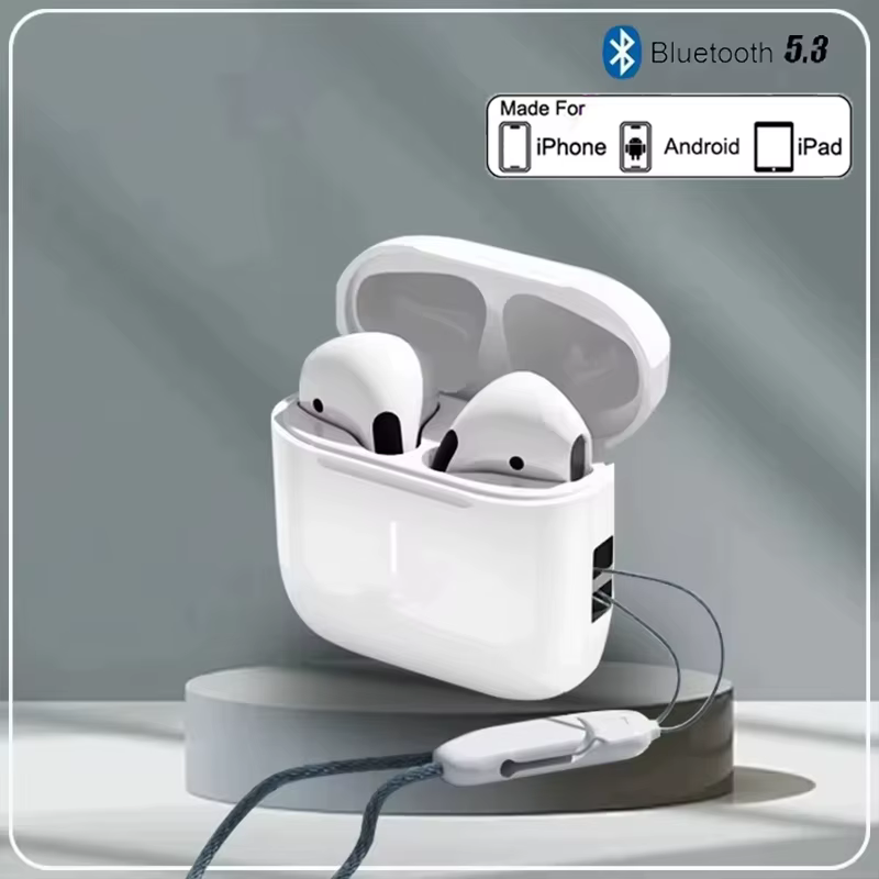 Écouteurs sans fil Bluetooth True Buds5, son stéréo HIFI, casque Bluetooth 5.3, écouteurs de sport avec micro, pour Android iOS universel
