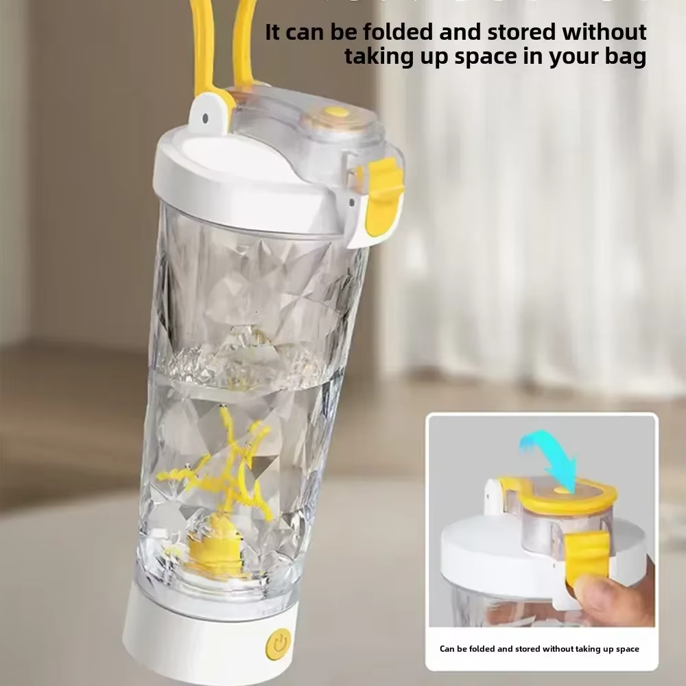 Bouteille mélangeuse électrique automatique 650 ml pour protéines en poudre