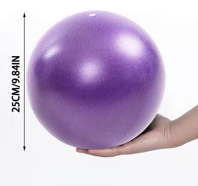 25cm balle de Yoga exercice gymnastique Fitness Pilates balle exercice d'équilibre gymnase Fitness balle de Yoga entraînement en salle balle de Yoga noyau