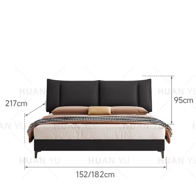 Support de jambe, rangement de lit esthétique, salon moderne, lits de couchage, tables de nuit doubles, accessoires de maison