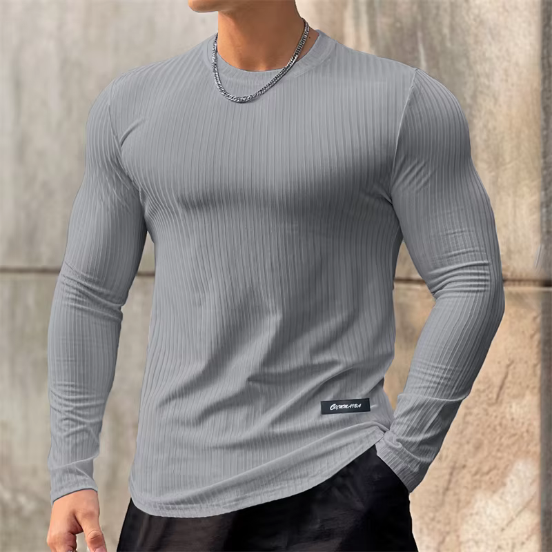 T-shirt à manches longues pour hommes