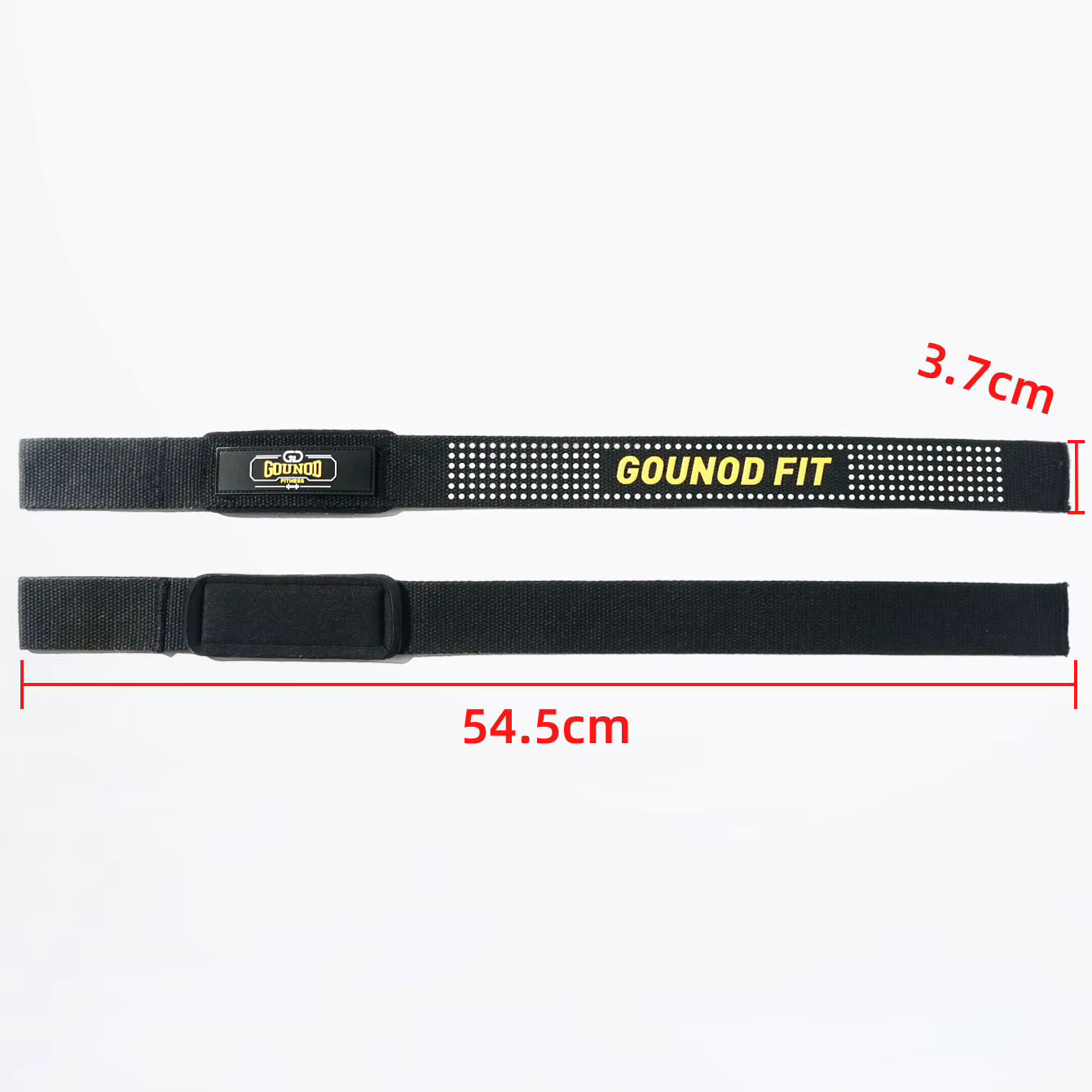 1PC/2PC GOUNOD sport Booster ceinture poignée ceinture Fitness barres de traction traction traction Silicone antidérapant résistant à l'usure Deadlift ceinture