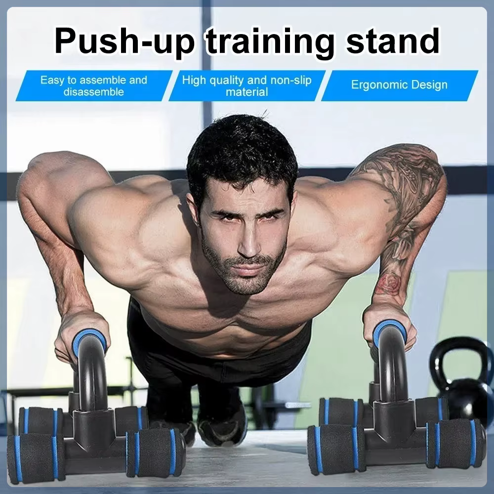 Barre de musculation en mousse en forme de H pour l'entraînement des muscles pectoraux