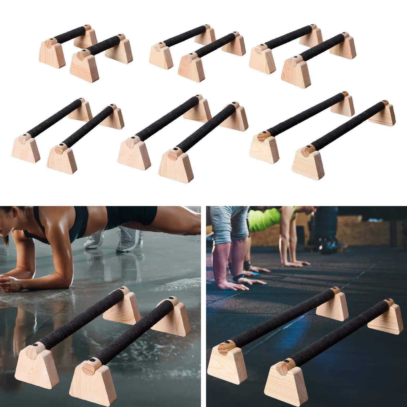 2 pièces barre de poussée Stardy support
