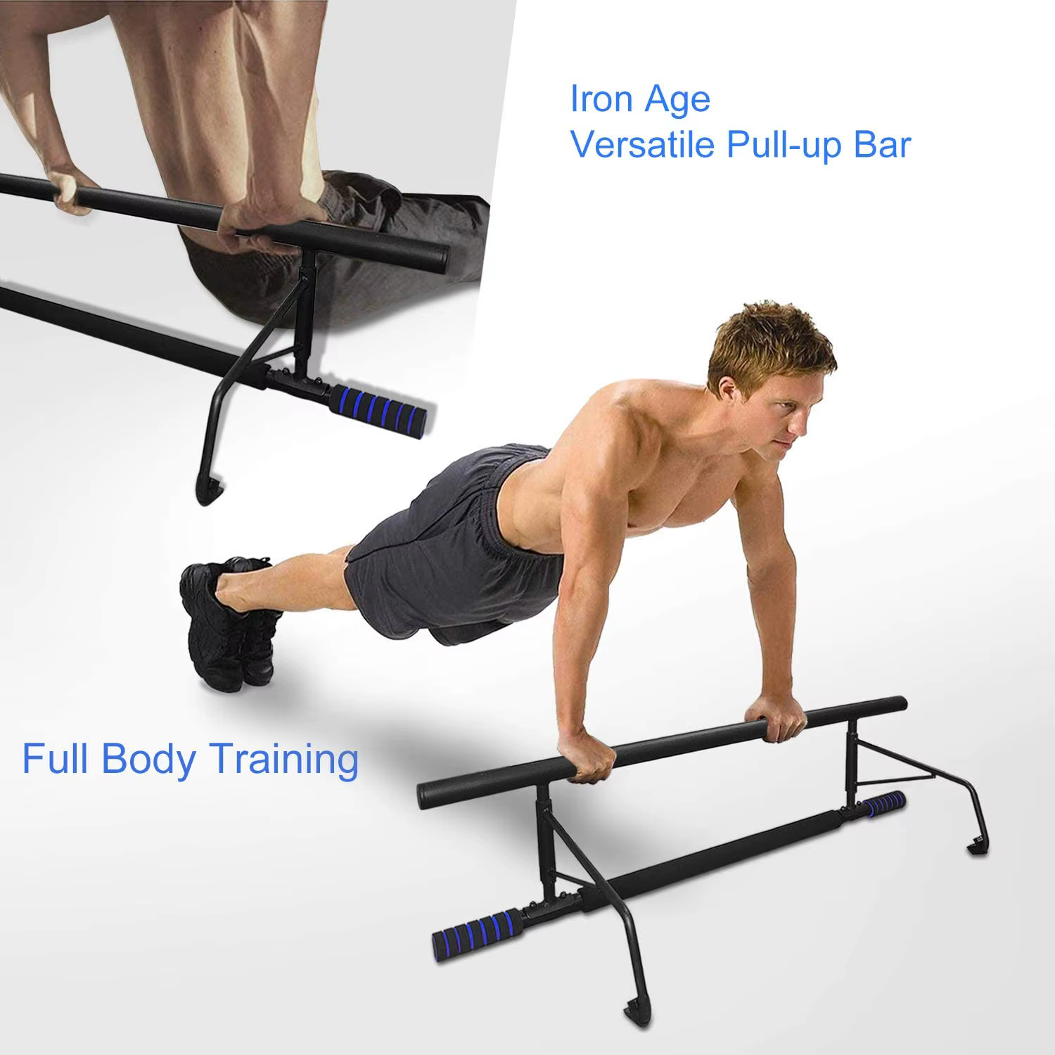 Barre de traction portable multi-gym pour porte