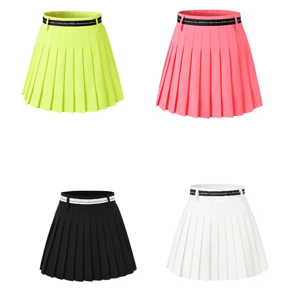 Jupe de Golf plissée taille haute pour femmes