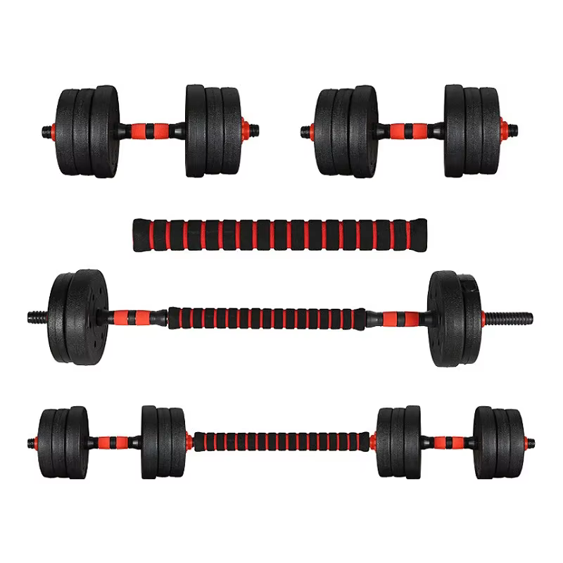 Connecteur de barre de musculation en acier massif 40cm 50cm pour haltères