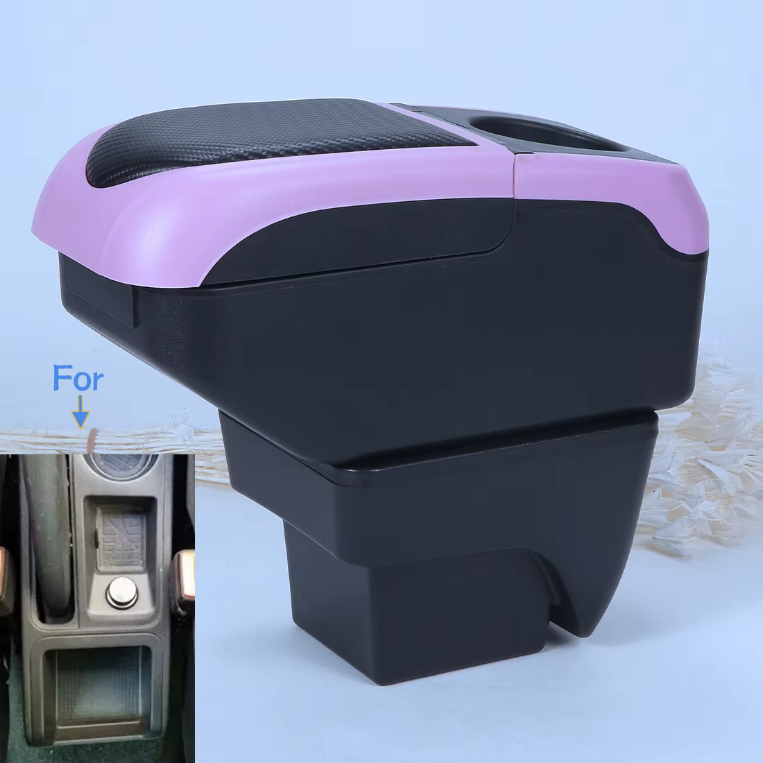 Boîte d'accoudoir pour Seat Ibiza 6J Ibiza 6L, 2018-2025, Boîte de rangement automobile, Accessoires intérieurs de voiture, Rétrofit