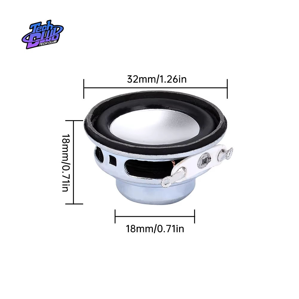 Mini haut-parleurs Audio 27MM 4 Ohm 3W basse multimédia haut-parleurs Audio Woofer Home cinéma haut-parleur bricolage Kit électronique