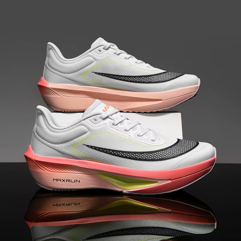 Chaussures de course pour hommes automne respirant Marathon professionnel léger baskets plat confortable