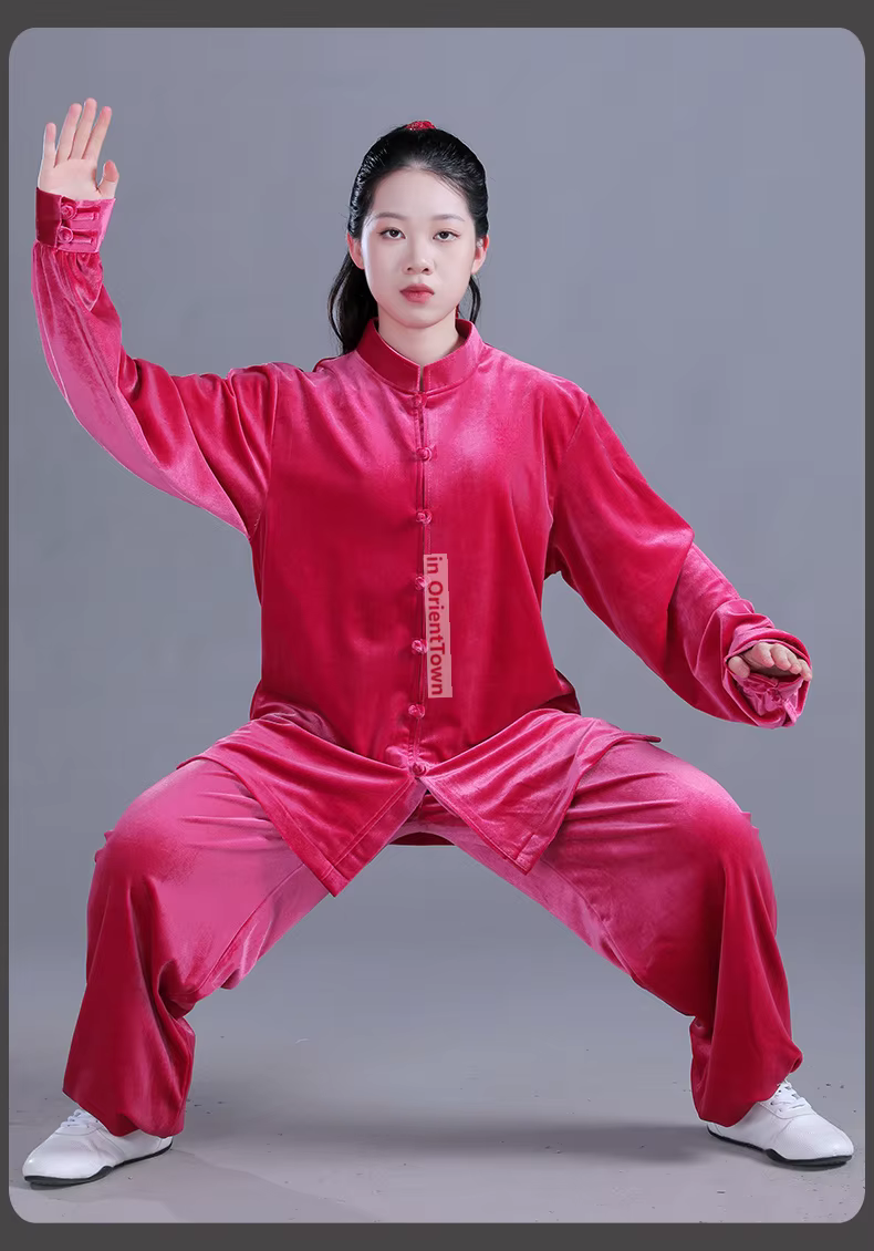 Ensemble veste et pantalon en velours pour femme