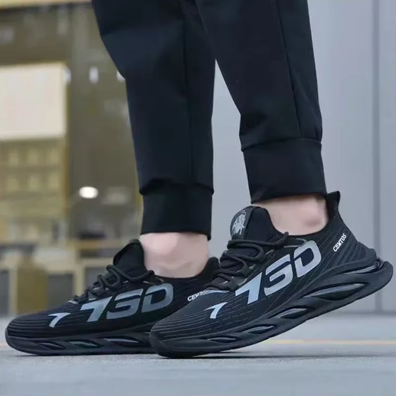 Chaussures de course légères en maille respirante pour hommes