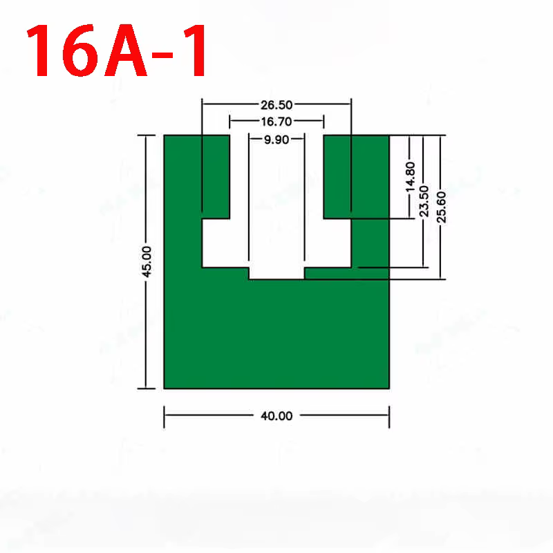 Bande d'usure de guidage de chaîne Concave, barre de guidage en Nylon polyéthylène hautement moléculaire de Type K pour plateau de chaîne 06B 08B 10A 12A 16A