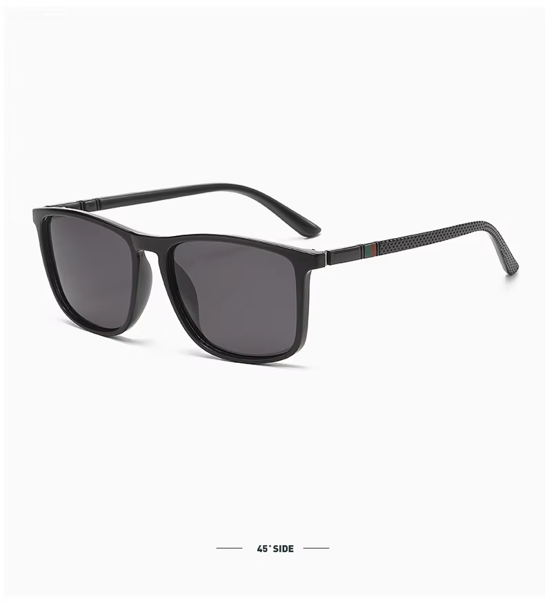 Lunettes de soleil de sport pour hommes, polarisées, confortables, carrées, légères, accessoire avec Origina