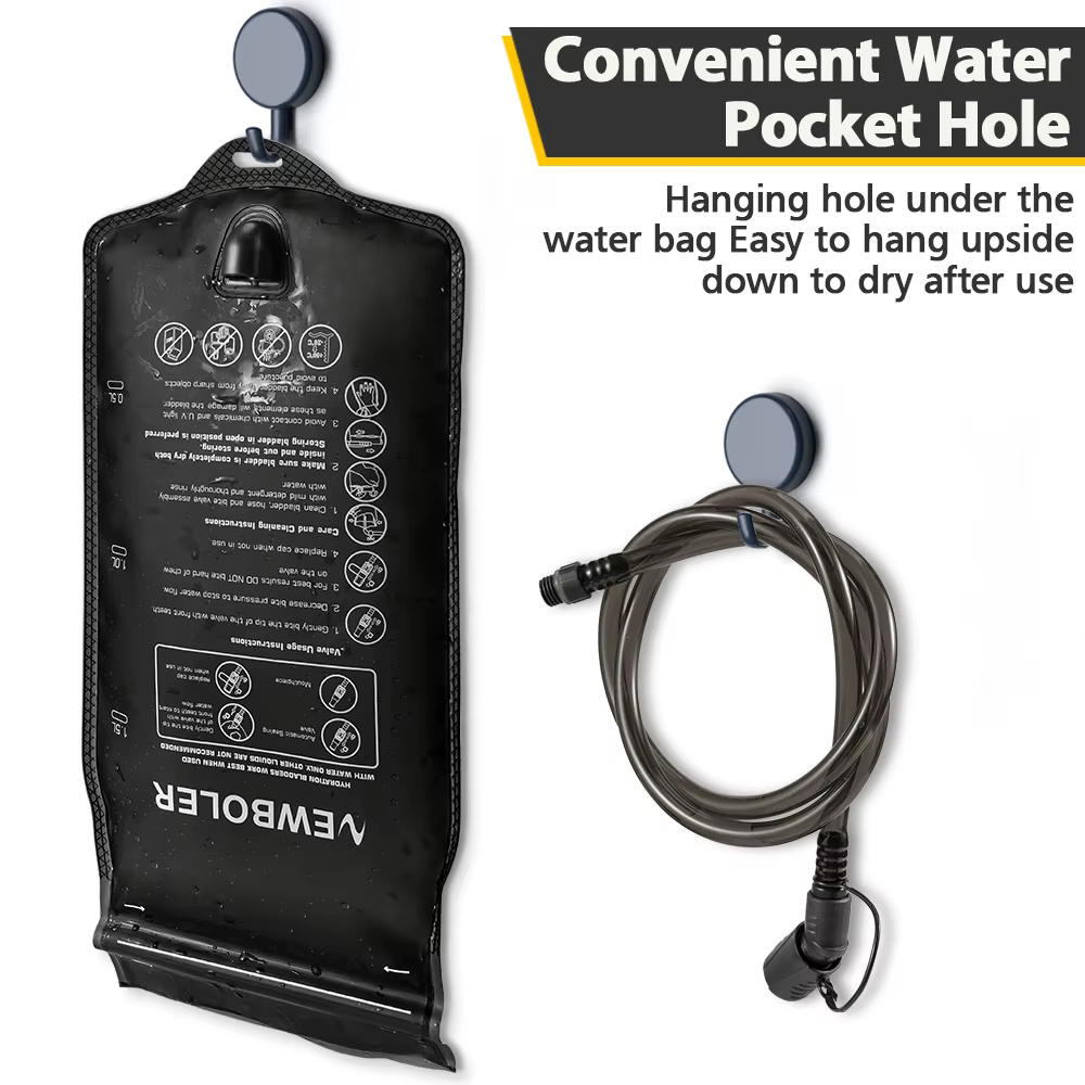 NEWBOLER 1.5L/2L/3L bouteille d'eau de grande capacité vessie