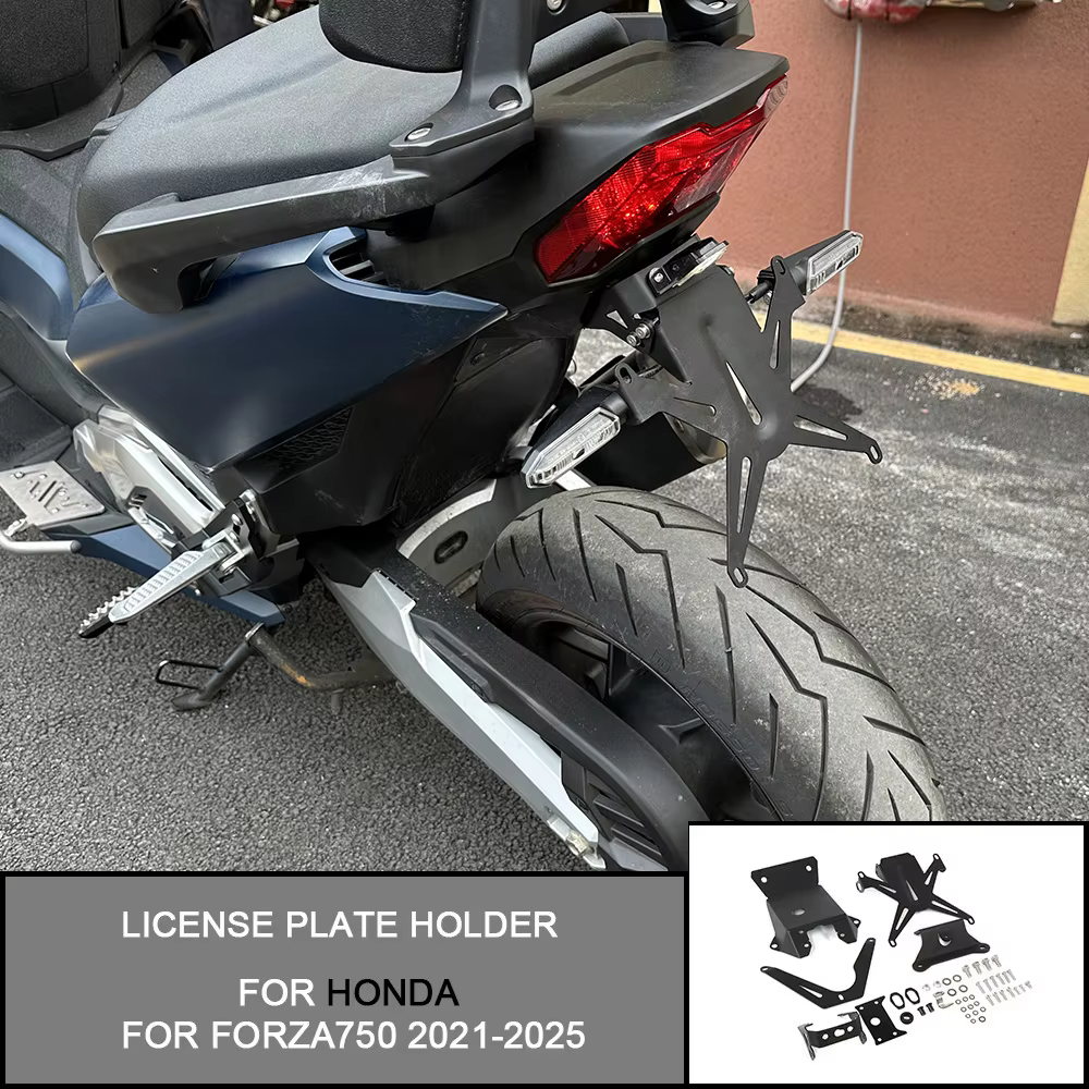 Support de plaque d'immatriculation pour HONDA, Forza 750, Forza750 2021 2022 2023 2024 2025, accessoire de moto, Support de garde-boue arrière