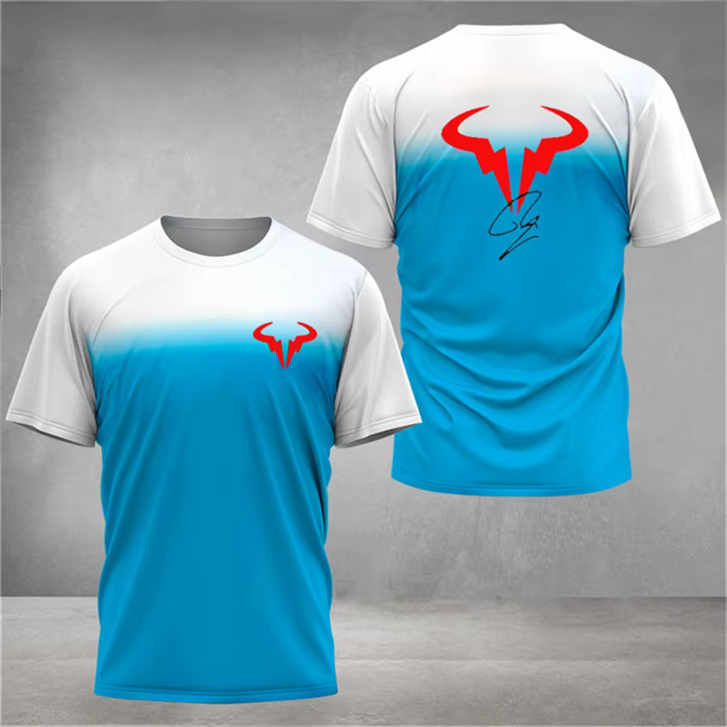 T-shirt à manches courtes et col rond pour hommes et femmes