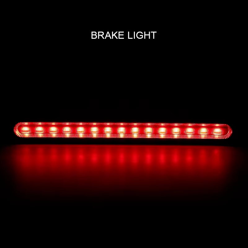 Barre de feux arrière à 30 LED pour camion, 12V 24V, feux de freinage, clignotants séquentiels, feux de jour DRL pour remorque et VTT