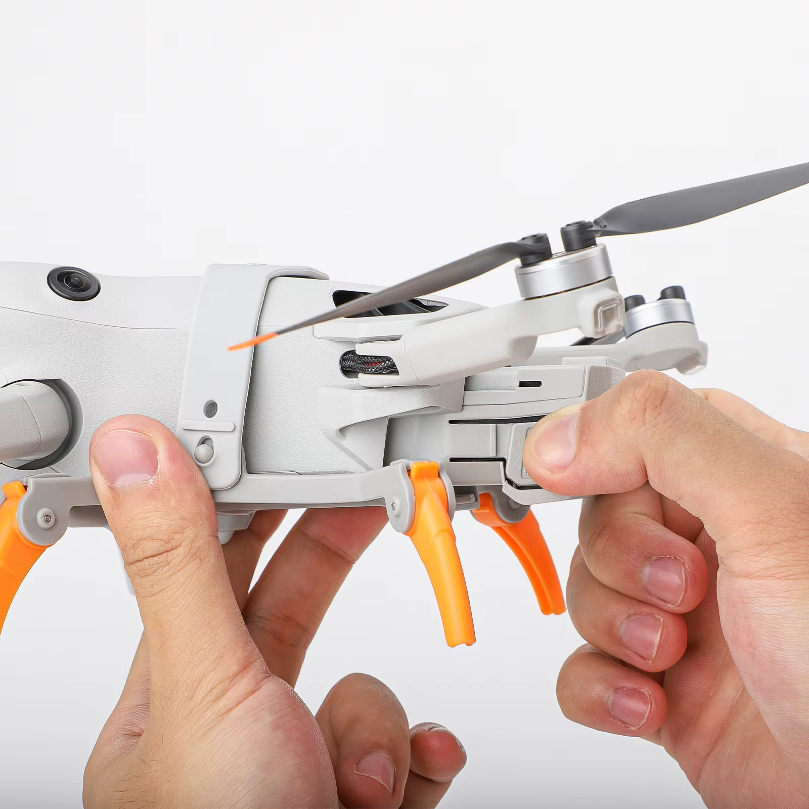 Accessoires de Drone pour DJI Mini 4 Pro, train d'atterrissage, support accru, support d'hélice, protection, capuchon d'objectif, ensemble combiné