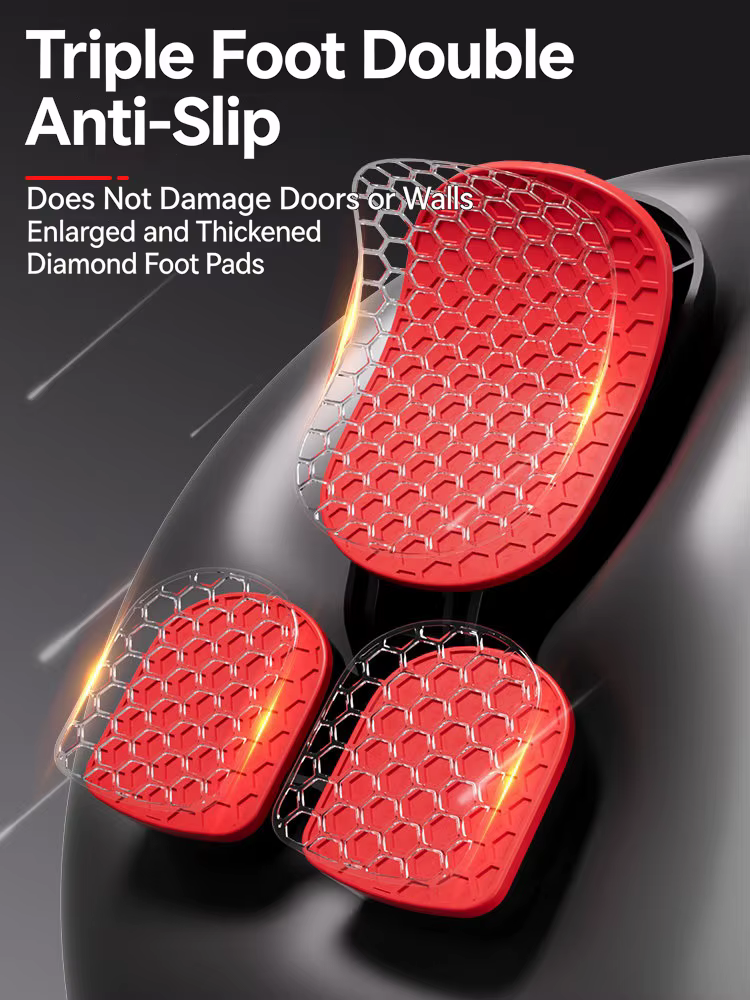 Barre de traction sans perceuse pour porte