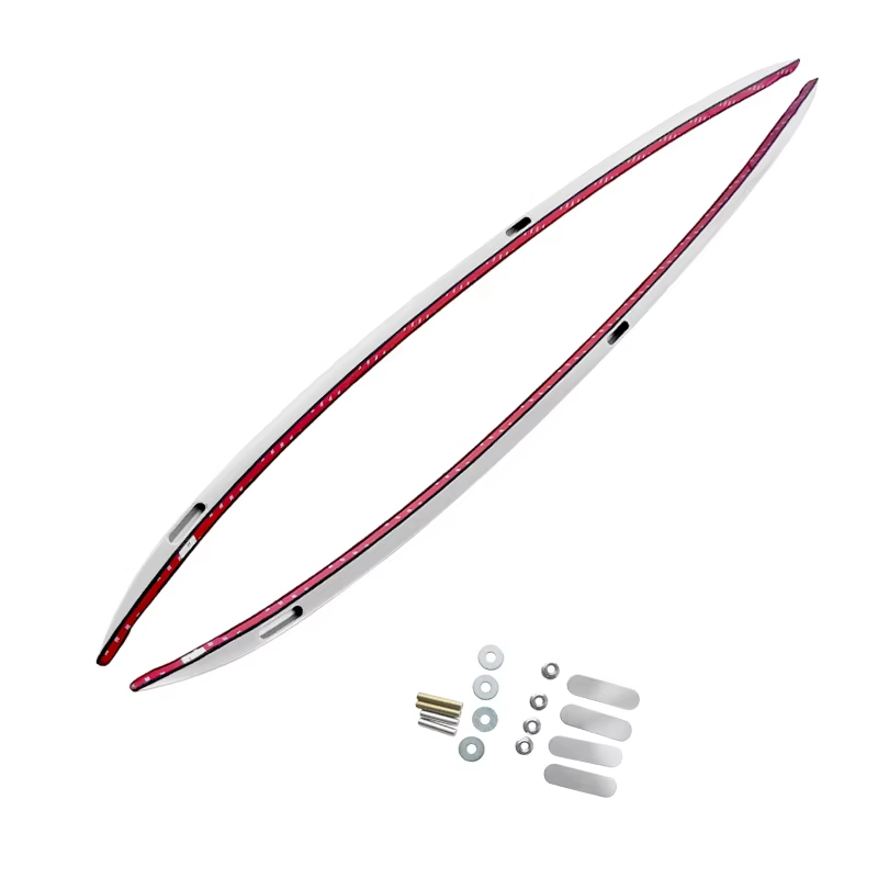 Barres transversales supérieures pour barres à bagages Electrolux, boîtes de rail T1, toit de style OEM pour Mercedes-Benz EQC400 EQC350 2020-2024 R64.Bar