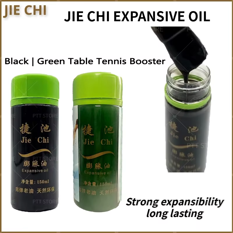 Jiechi – Booster de Tennis de Table, Booster de Performance National noir vert, Booster de Ping-Pong, liaison solubilité, huile d'expansion COV 150ml