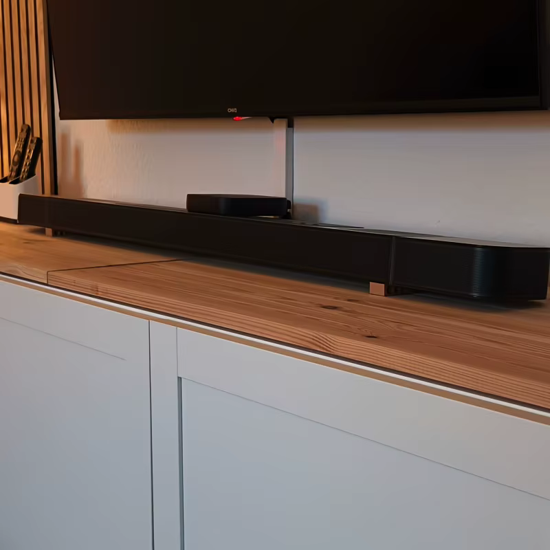 1 paire de supports d'enceintes inclinables pour JBL Bar 800, support de placement et de rangement pour audio domestique, décoration intérieure