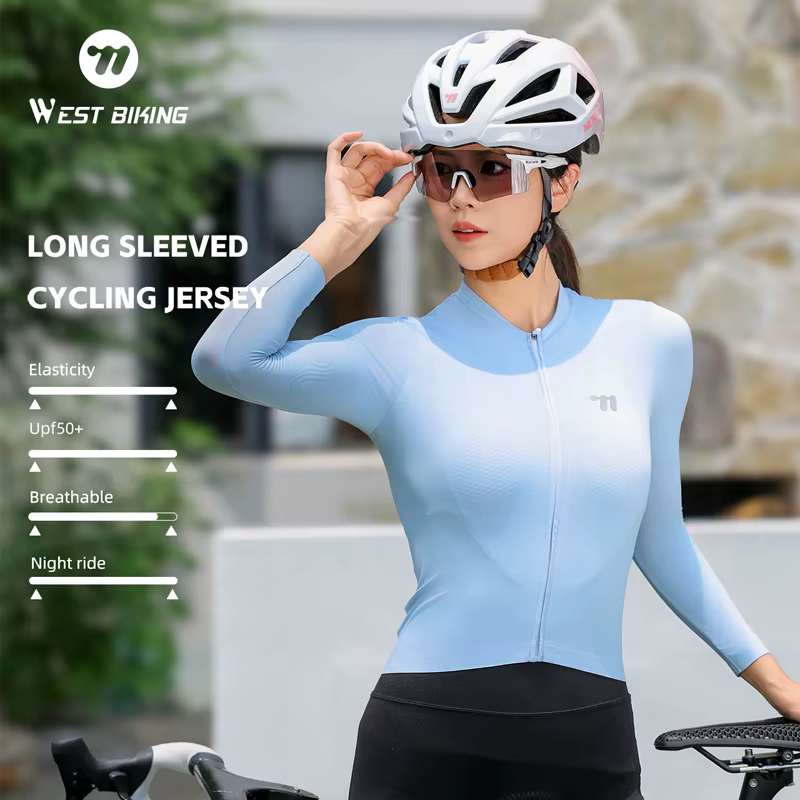 WEST BIKING – maillot de cyclisme pour femmes