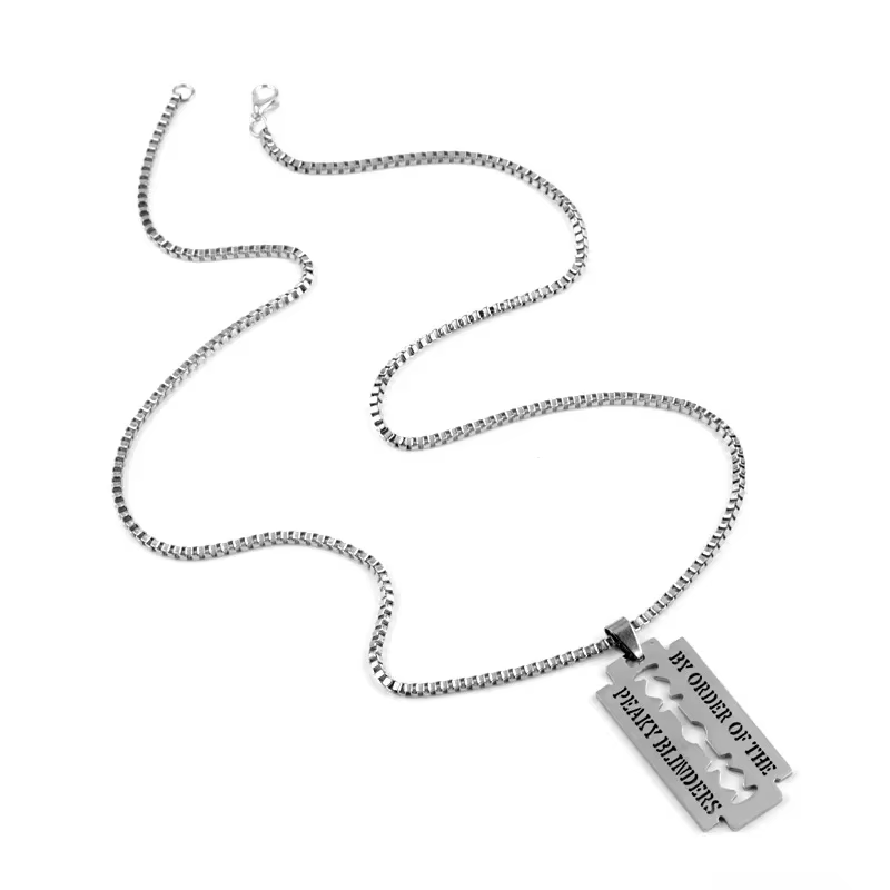 Porte-clés pendentif lame de rasoir en métal, bibelots de jouets, accessoires de sac, bijoux de mode, personnalité, cadeaux créatifs