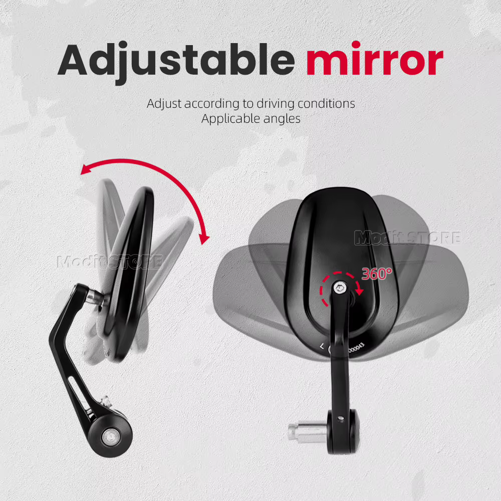 Rétroviseurs Latéraux de Guidon de Moto, Accessoires pour Royal Enfield Intertor 650 350 650