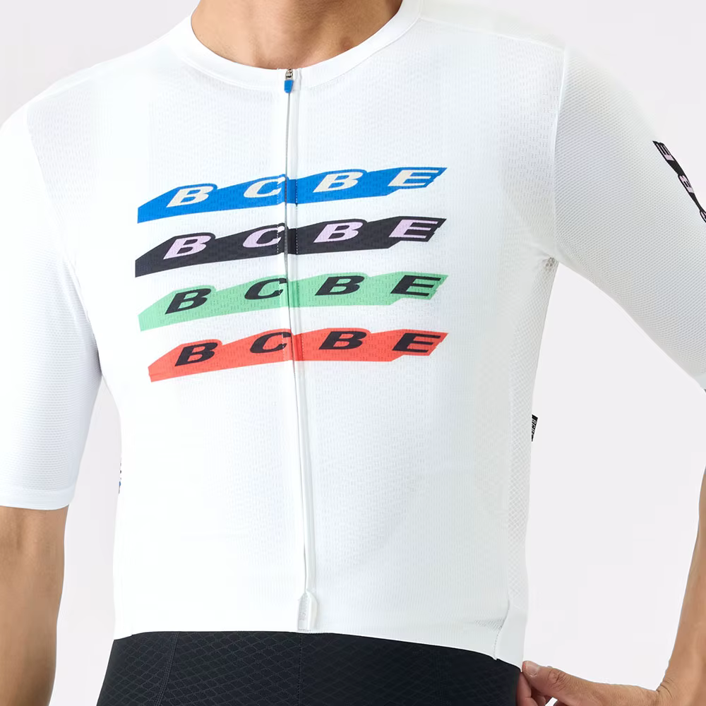ING Maillot de cyclisme d'été à manches courtes