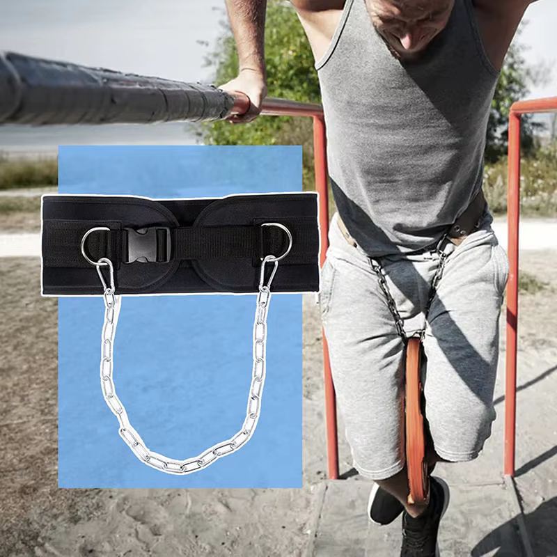 Ceinture lestée d'entraînement en salle pour tractions