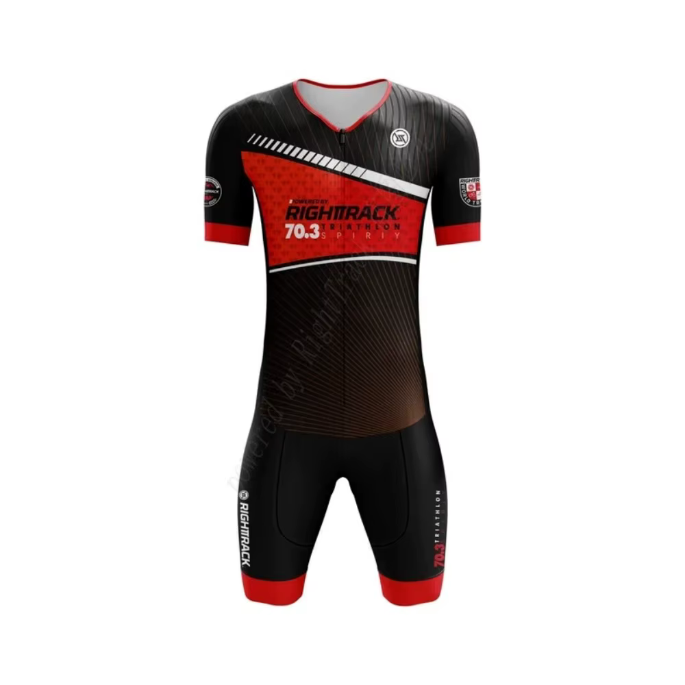 Offre spéciale Righttrack Sport Triathlon combinaison hommes à manches courtes