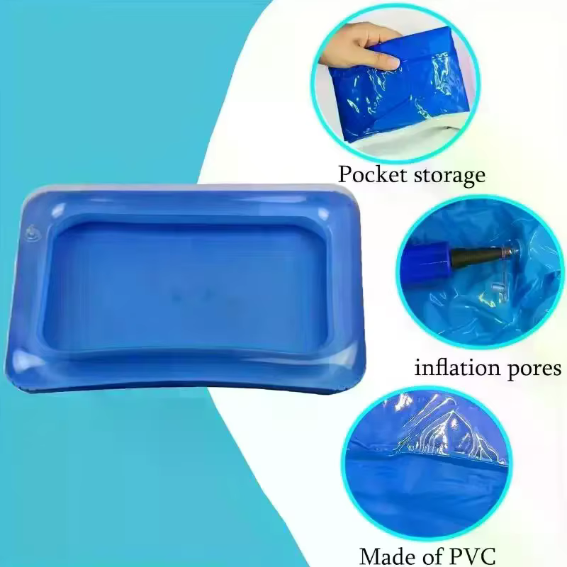 Bassin de lavage pliable et portable pour nettoyage de piscine, antidérapant, robuste, accessoire essentiel pour l'entretien des piscines extérieures, 1 pièce