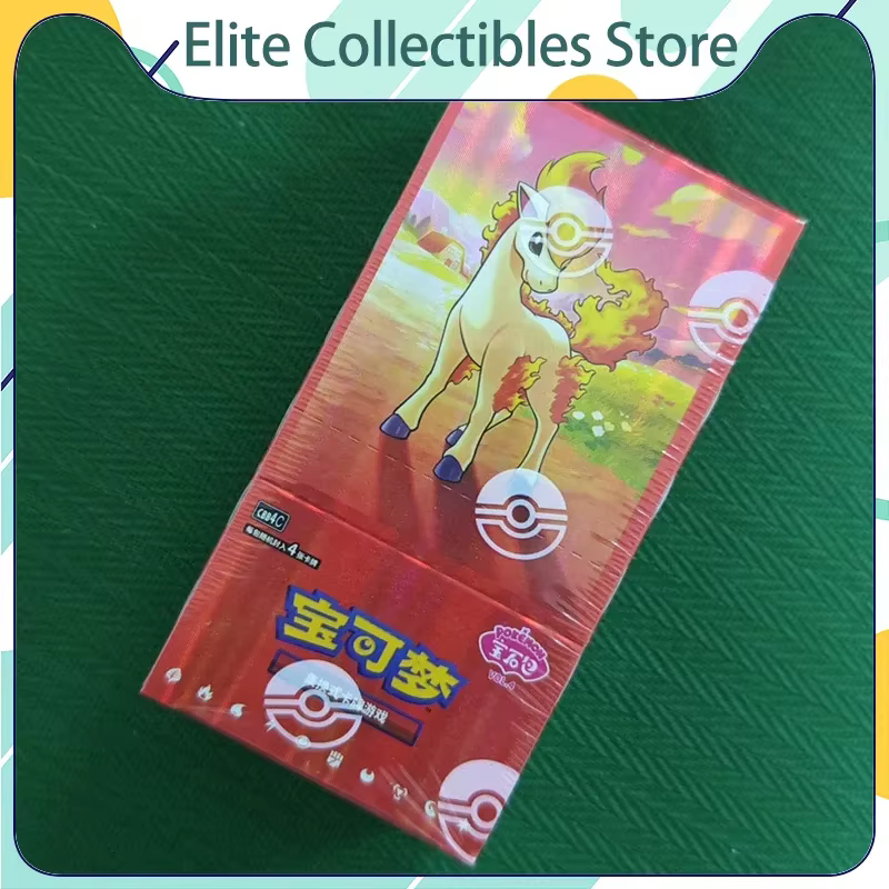 Cartes de collection Pokémon PTCG Vol. 4 – Coffret booster Gem Pack – Exquis Sprigatito – Version chinoise simplifiée – Cadeau de collection